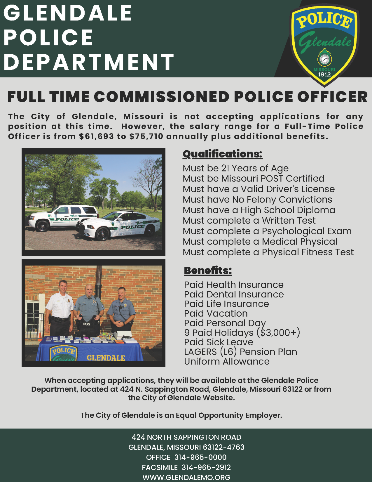 Police Officer Qualifications 2026